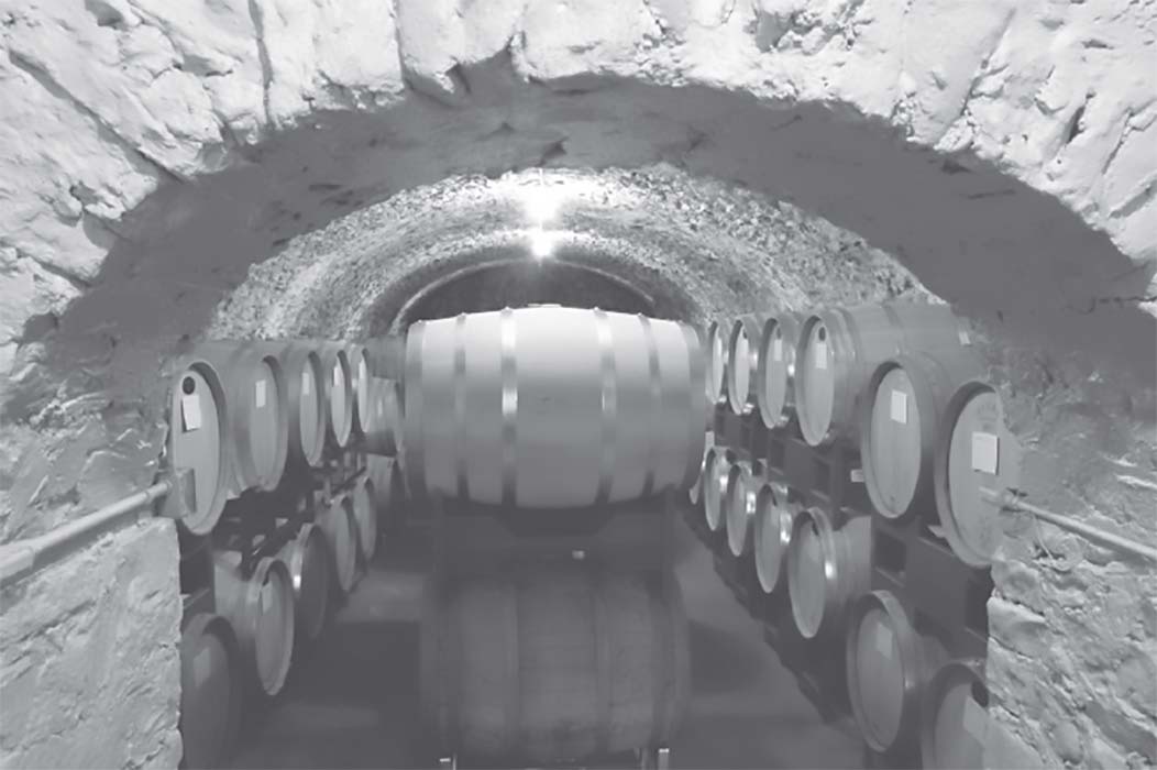 Tunnels beneath von Stiehl Winery. Contributed photo.